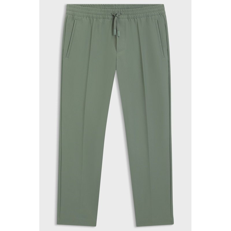 BOSS Leisure Trouser – T_Flex TekCo Open Green 358 46