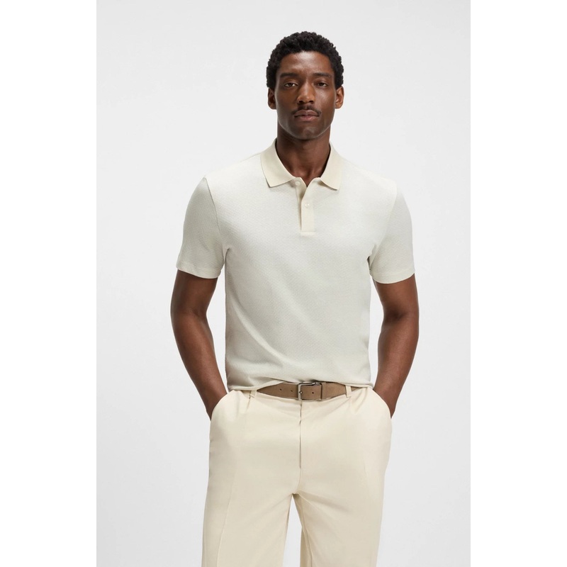 BOSS Polo – C-Parlay 212 Open White 131 XXL