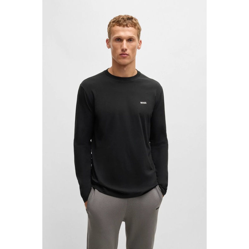 BOSS T- shirt -Tee Long Black 001 S