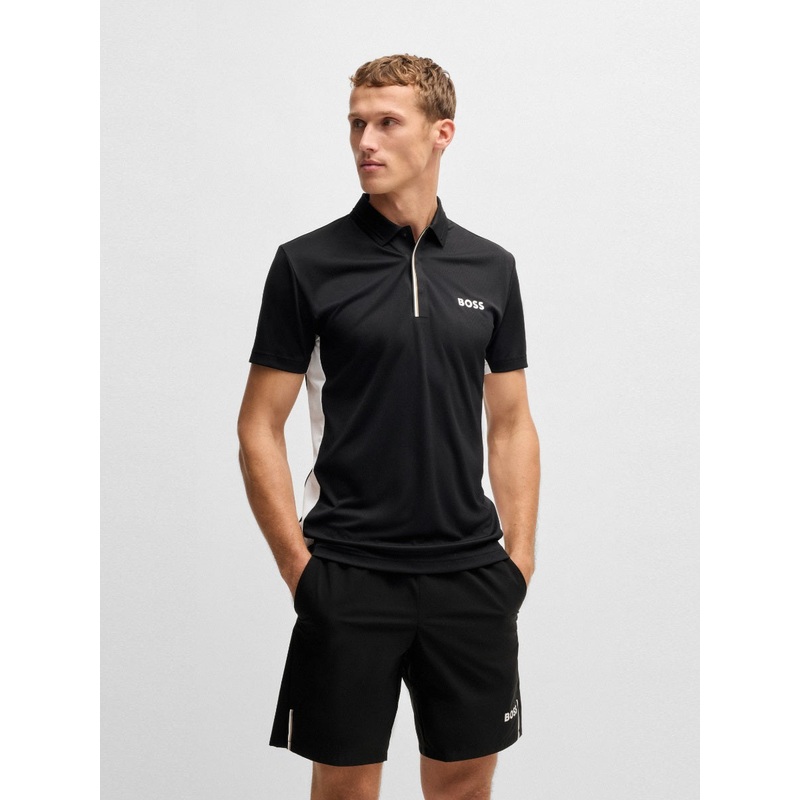 BOSS Polo – Paddytech Pro Black 001 S