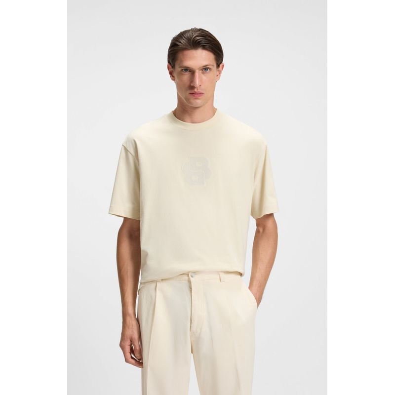 BOSS T-Shirt  C-Tames 18 Open White 131 S
