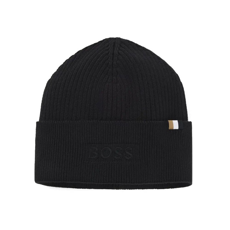 BOSS Beanie Hat- Magico_R_Hat Medium Beige 260 Ones