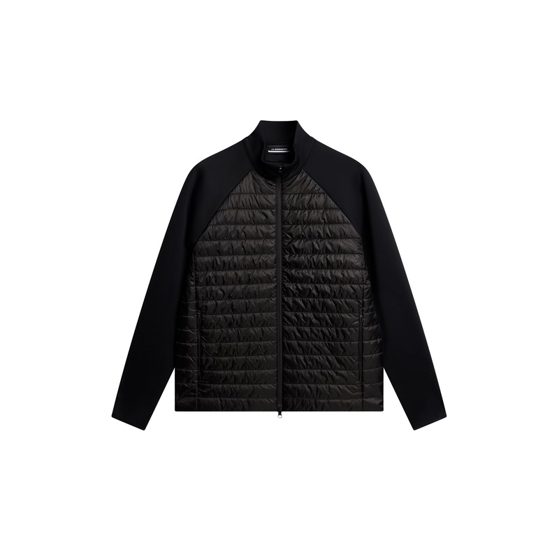 Hayden Quilt Hybrid Jacket / Black Black L