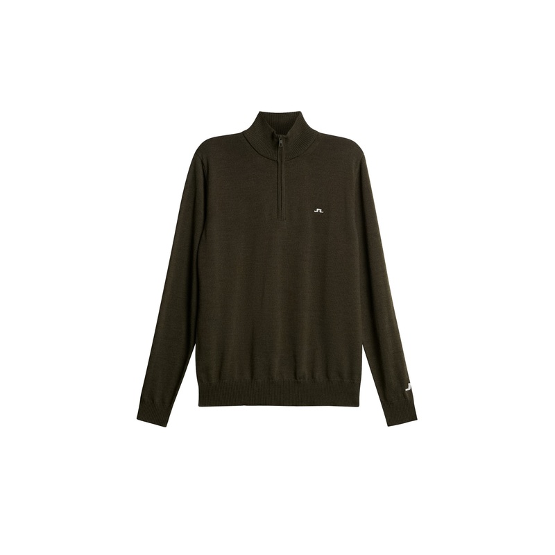 Kian Zipped Sweater / Forest Green Forest Green L