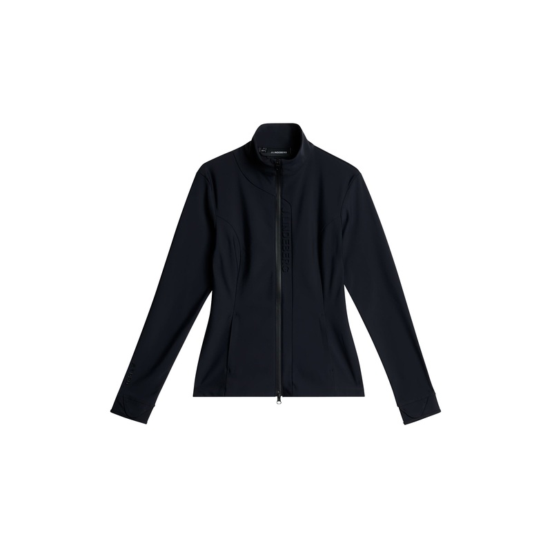 Taylor Zip Mid Layer / Black Black L