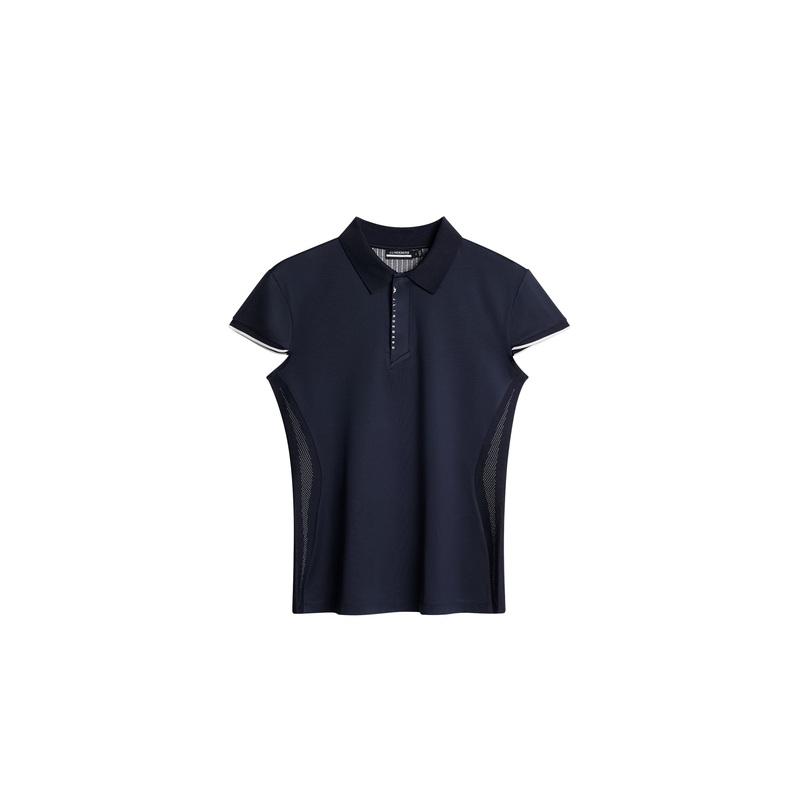 Ana Hybrid Knit Polo Shirt / JL Navy JL Navy L