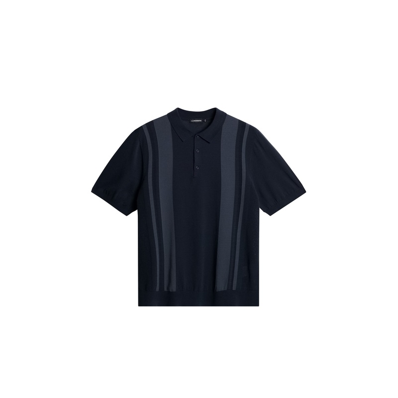 Reymond Stripe Knit Polo / JL Navy JL Navy L