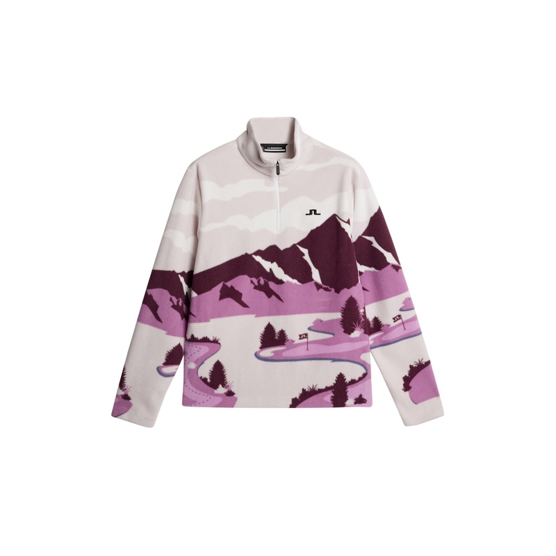 Sammie Pile Jacket / Landscape Fleece Purple L Landscape Fleece Purple L L