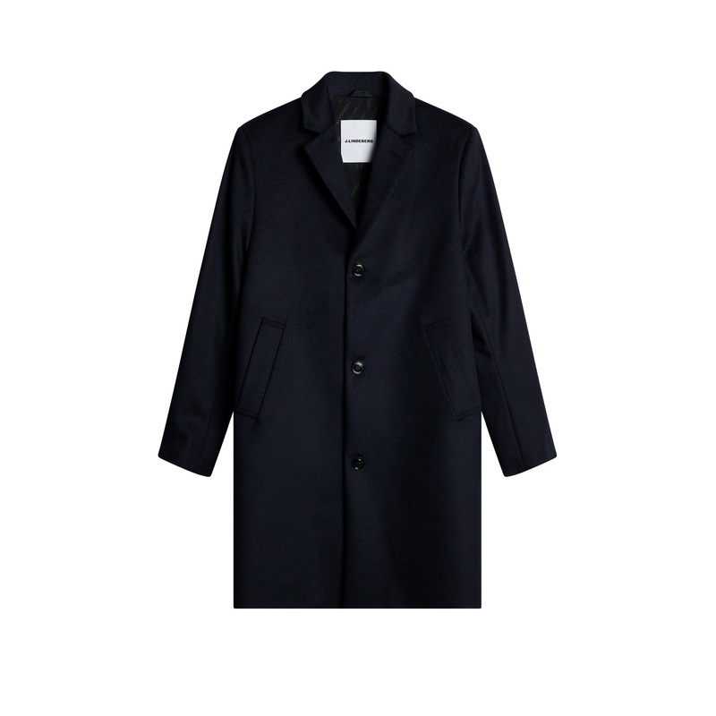 August Melton Cashmere Coat / JL Navy JL Navy 42