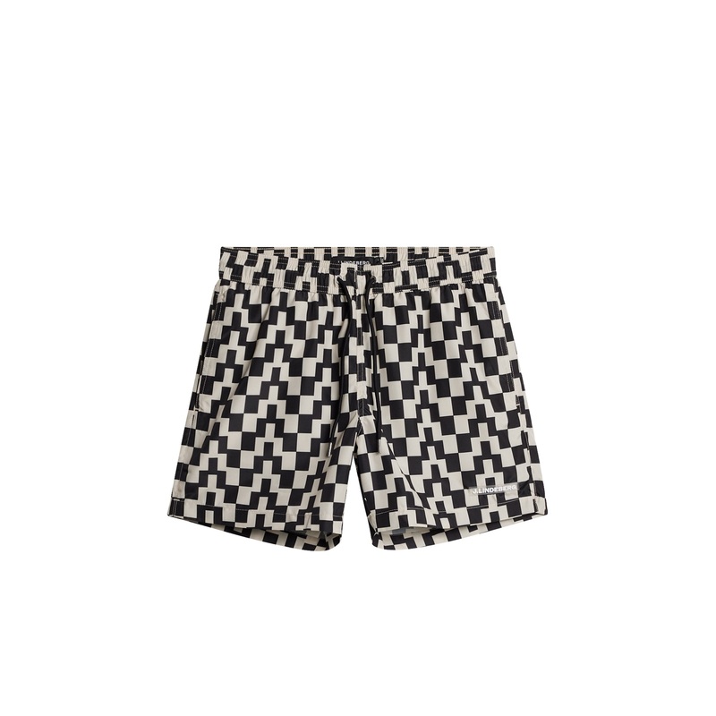 Banks Bridge Stack Swim Trunks / Bridge Stack Black M Bridge Stack Black M L