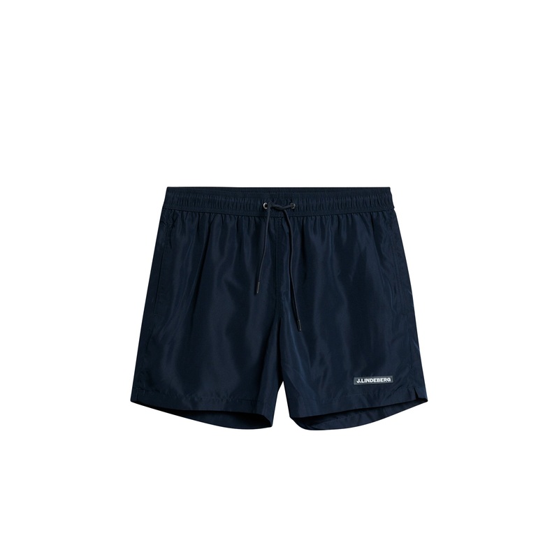 Banks Solid Swim Trunks / JL Navy JL Navy L