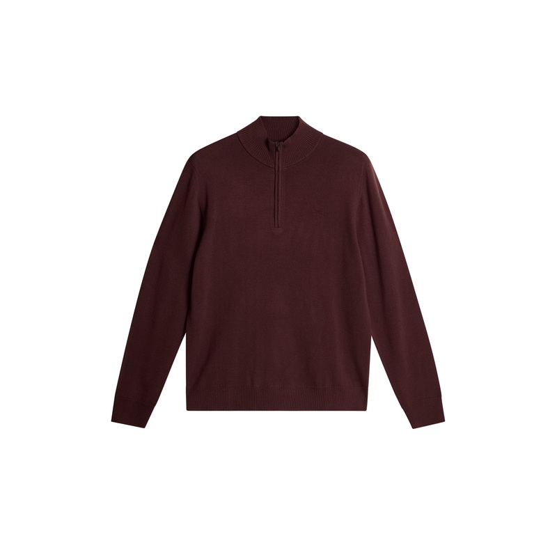 Kiyan Merino Quarter Zip / Huckleberry Huckleberry L