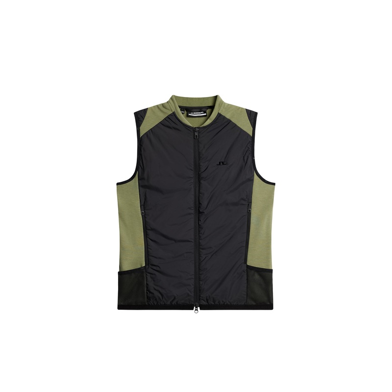 Sanaa Hybrid Vest / Oil Green Oil Green L