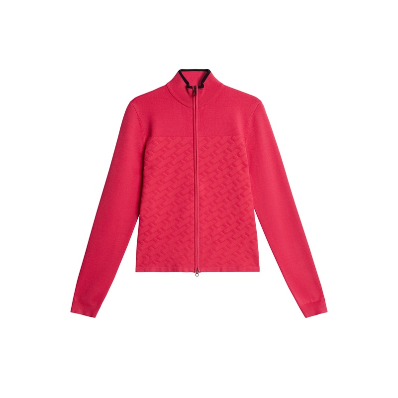 Anna Knitted Zip Sweater / Azalea Azalea L