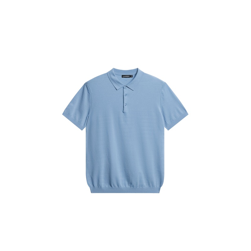Ridge Knitted Polo / Rain Washed Rain Washed L