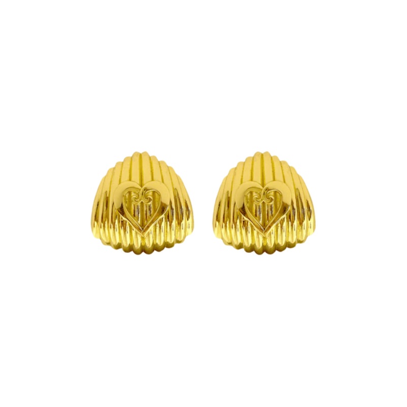 Cameron Earrings Gold O/S