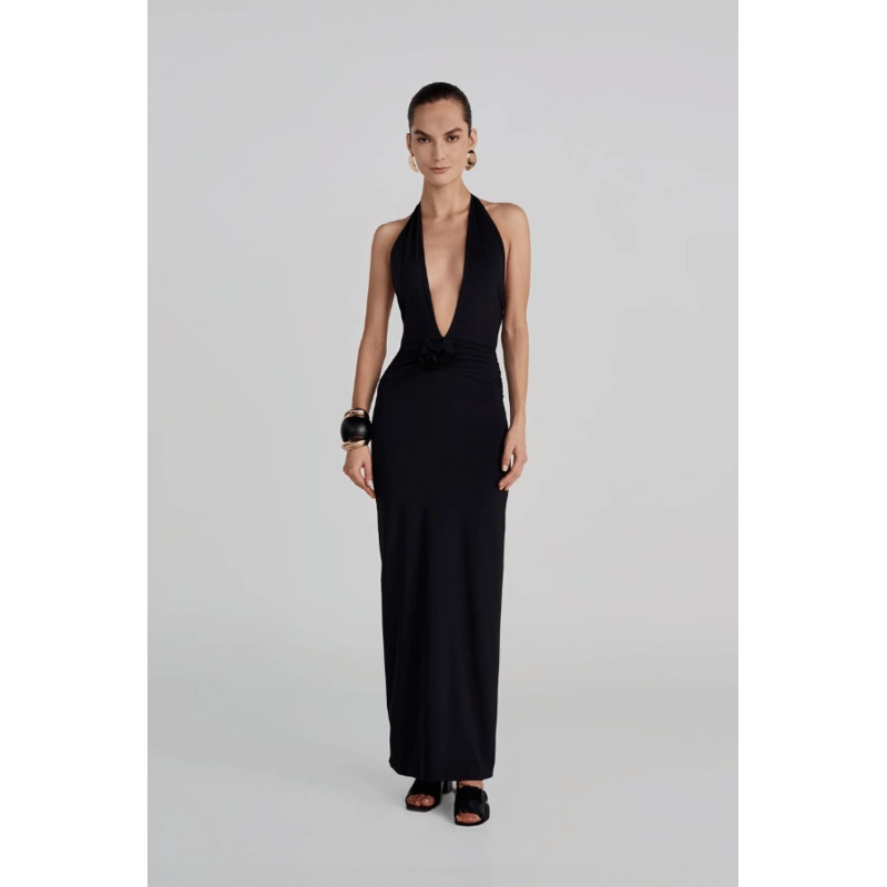 Lirio Maxi Dress Black Petite