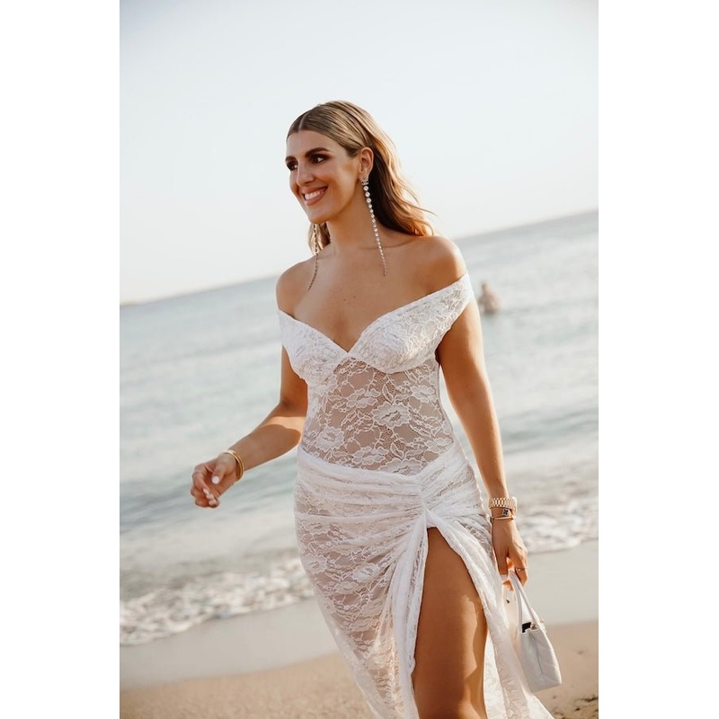 Aubrey Dress White XS