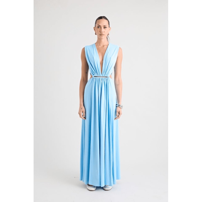 Do For Love Gown Light Blue XXS
