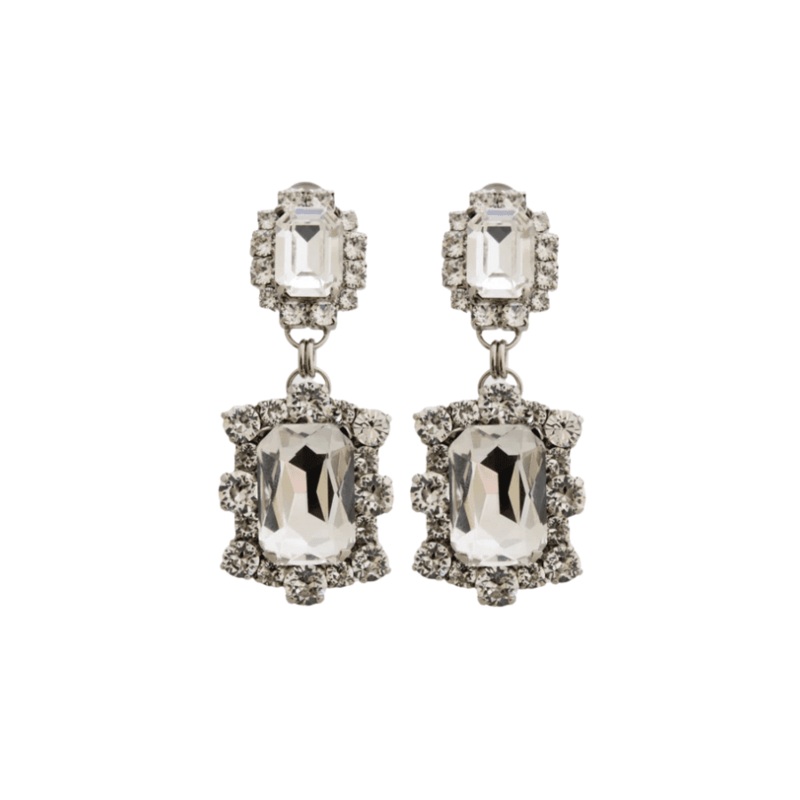Dynasty Angelina Crystal Earrings O/S