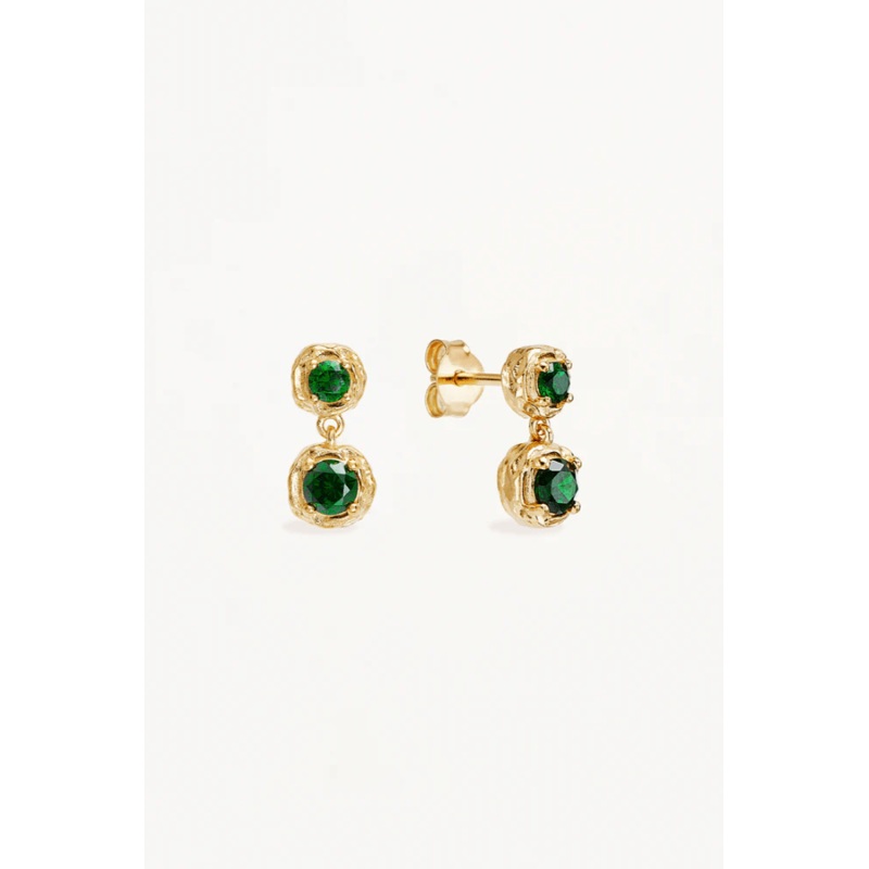18k Gold Vermeil Depth Of You Drop Earrings O/S