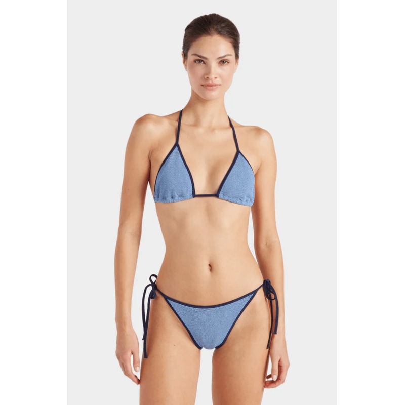 Gina Bikini Contrast Cornflower/Navy O/S