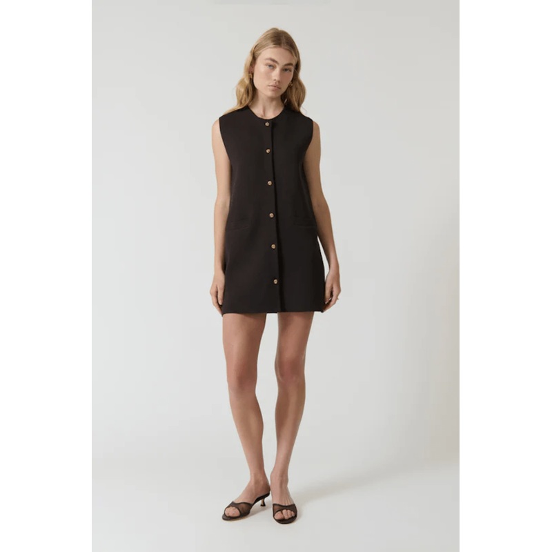 Nanda Dress Chocolate XS