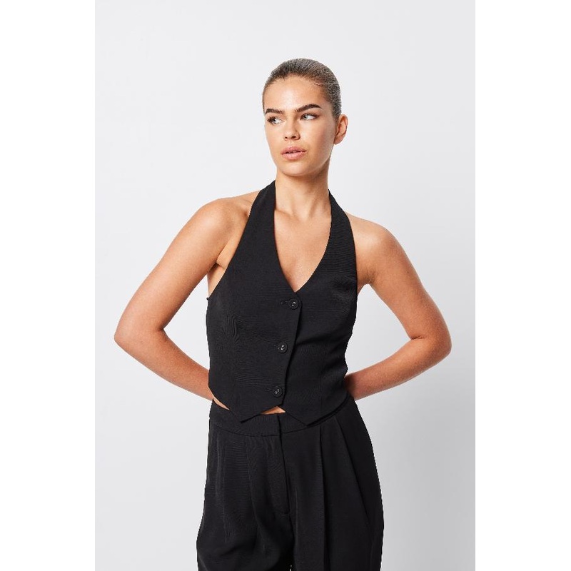 Saint Tropez Vest Black 6