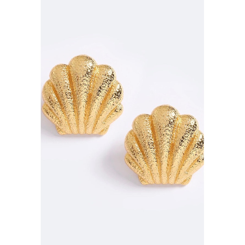 Sunkissed Earrings Fearless Finish Gold O/S