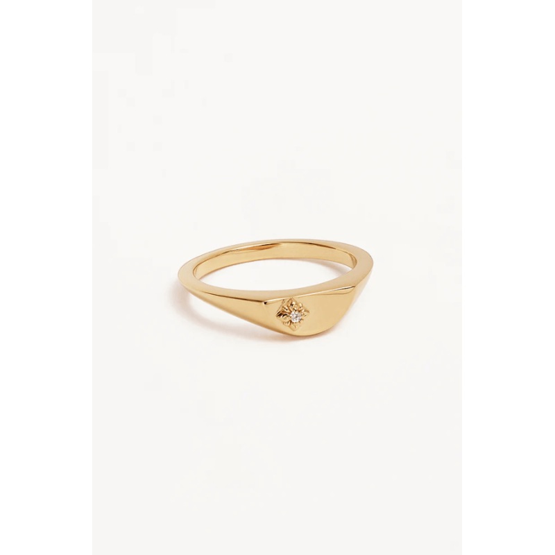 18k Gold Vermeil Lotus Ring 7