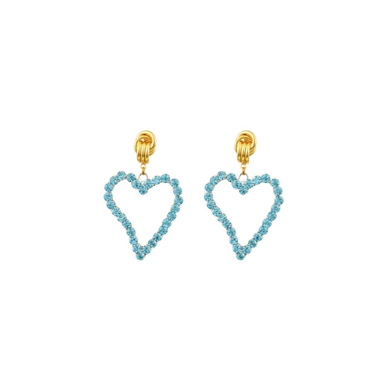 All Of My Heart Earrings Mini Dolphin Blue O/S