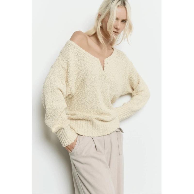 Allure Sweater Soft Yellow XS
