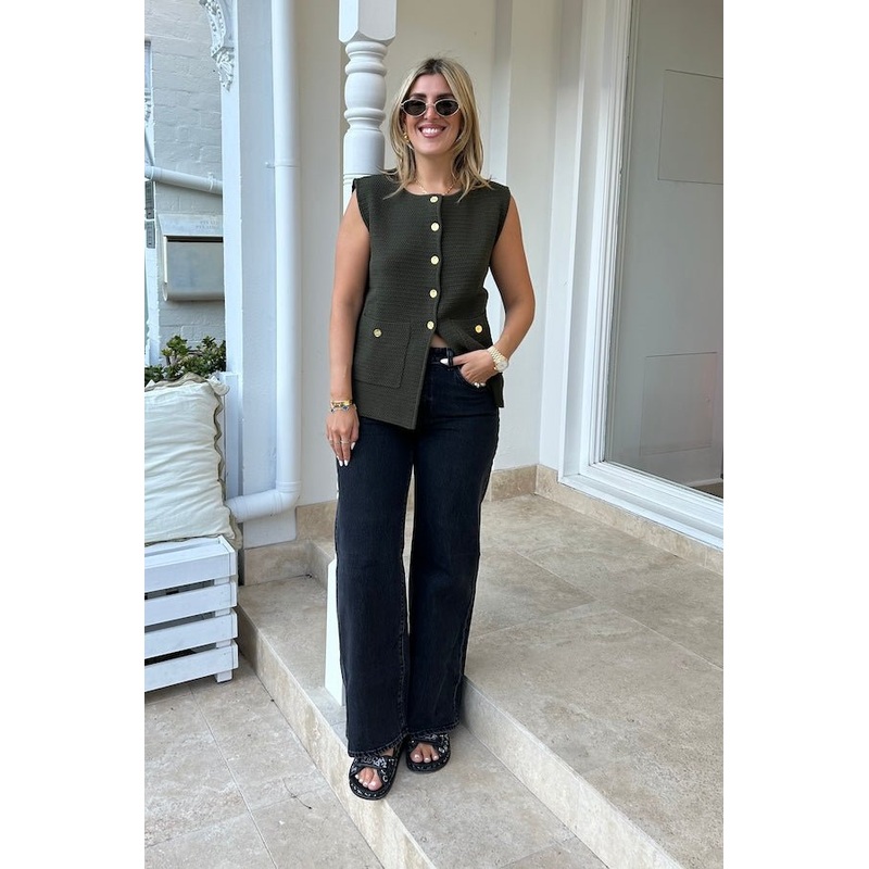Eva Wide French Black 24