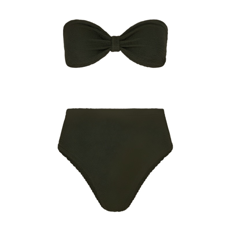 Ruby Bikini Metallic Khaki O/S