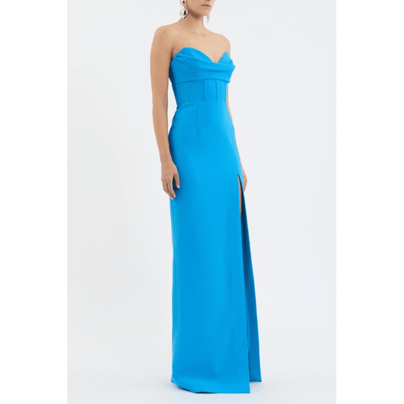 Skyla Gown Bright Blue 6