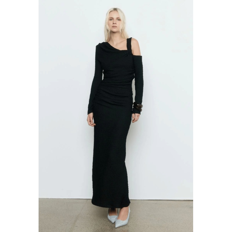 Solstice Dress Black XS