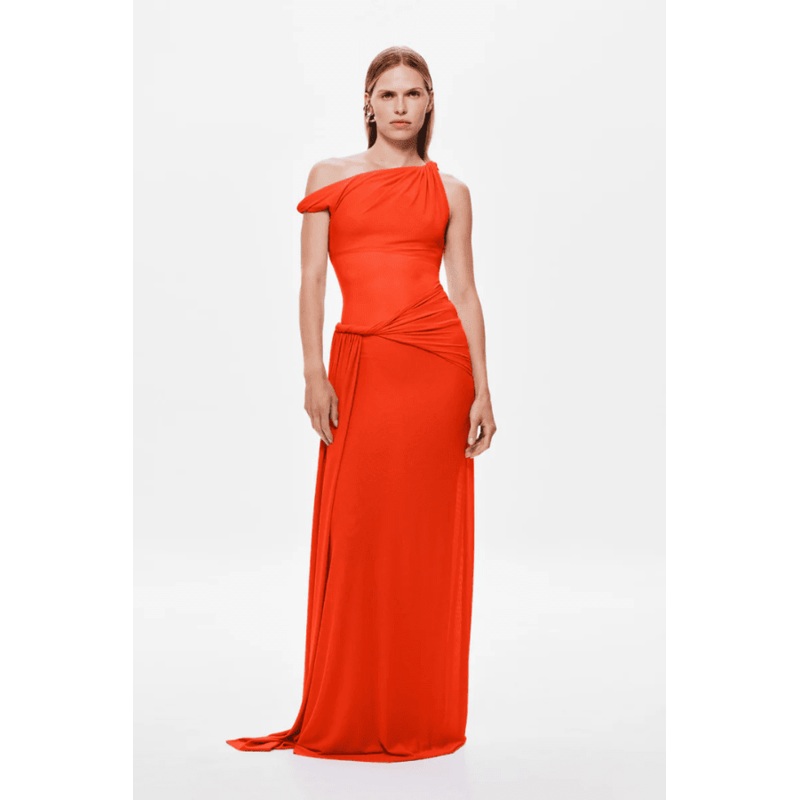 The ‘Sisal’ Mesh Dress Chilli XS