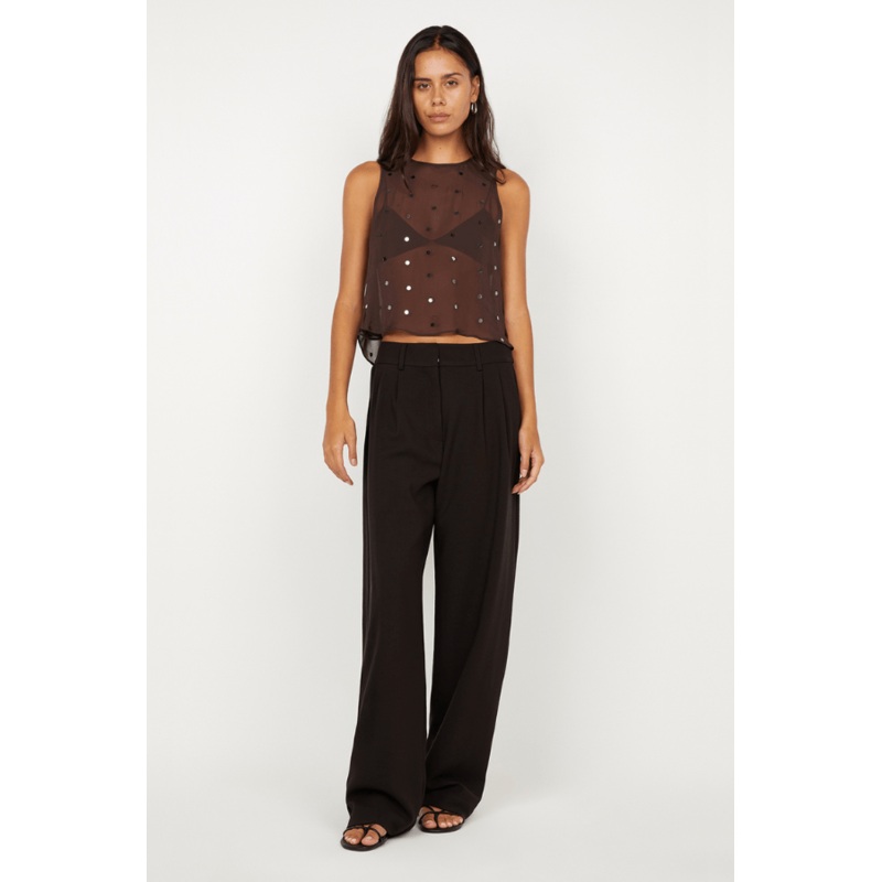 Arielle Shell Top Dark Chocolate 4
