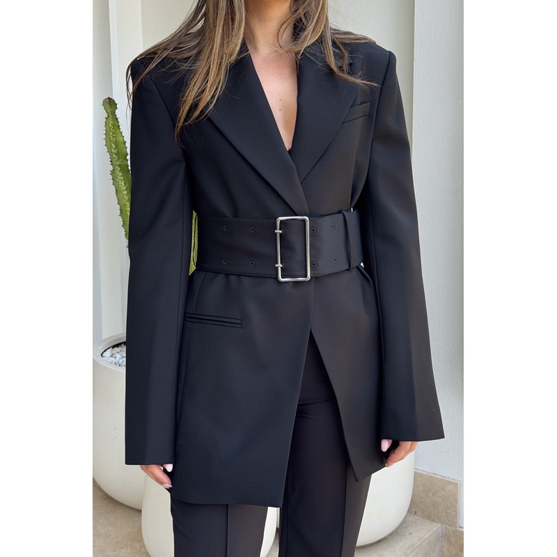 Cincture Blazer Black 6
