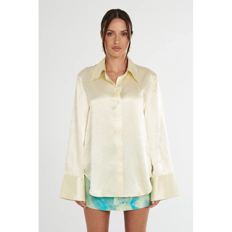 Cuff Shirt Butter S