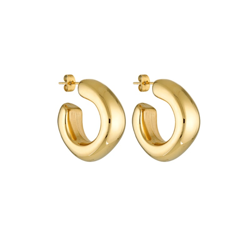 Dina Hoops Gold O/S