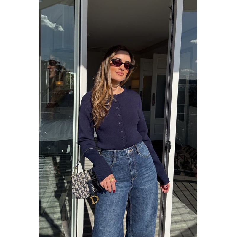 Frances Cardigan Navy XS