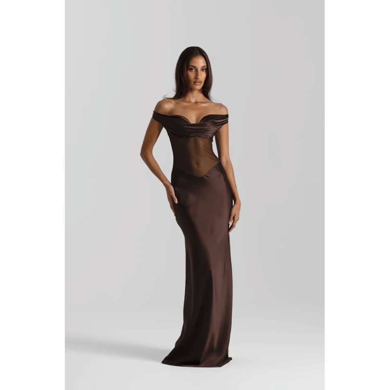 Gwyneth Gown Espresso XS
