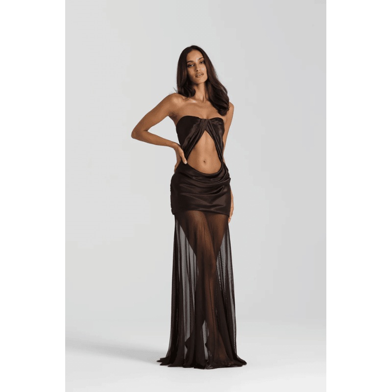 Julietta Dress Espresso XS