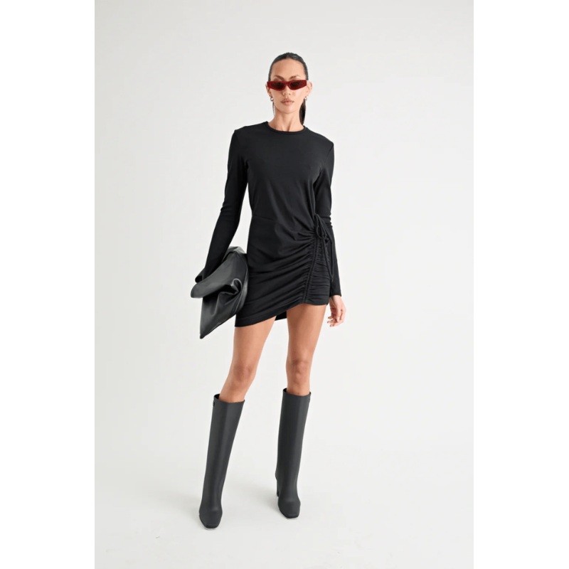 The Rule Eight Dress Black XXS