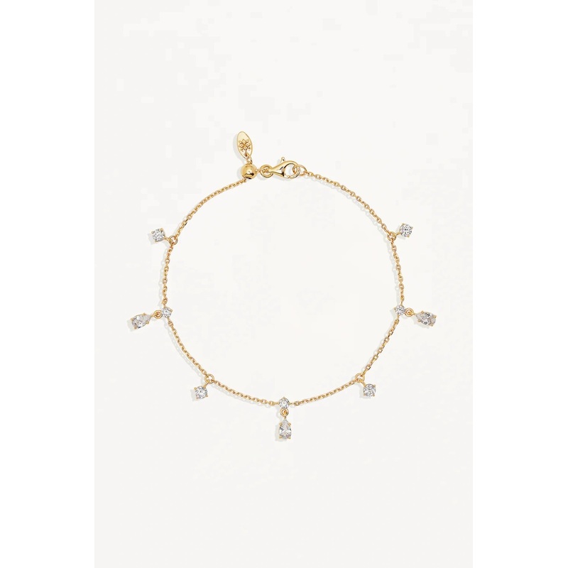 18k Gold Vermeil No Rain, No Flowers Bracelet O/S