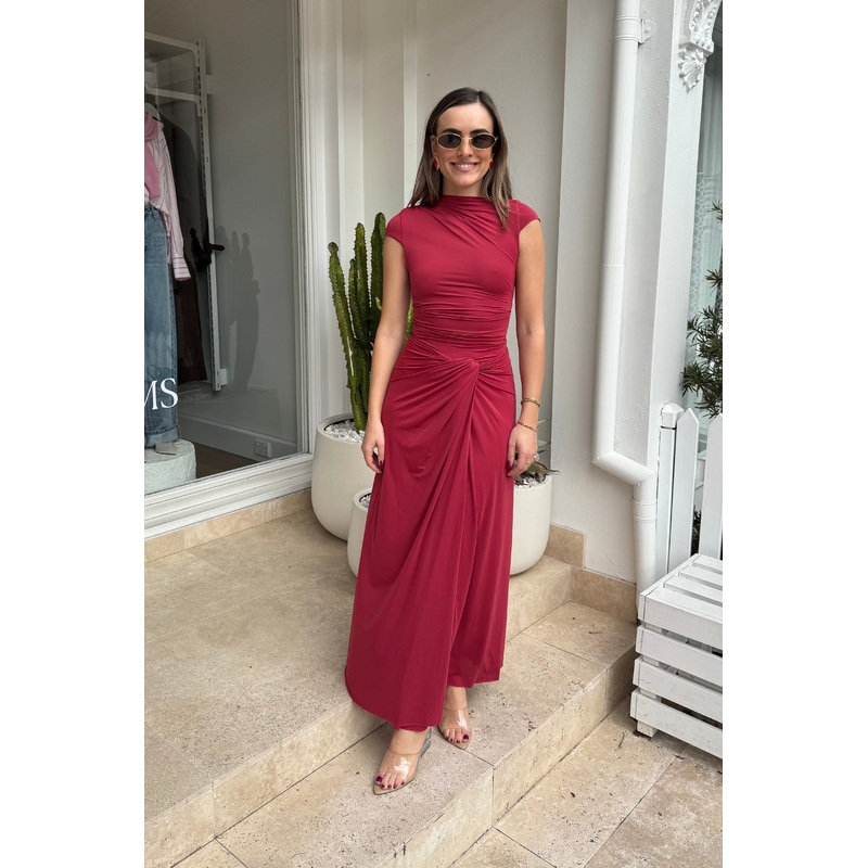 Susie Maxi Dress Cherry 6