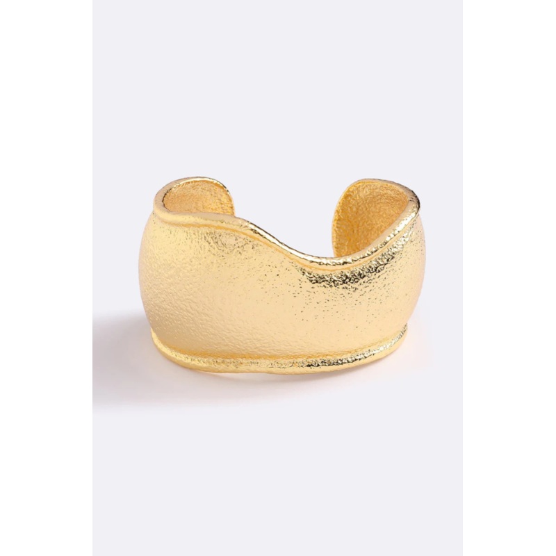 Wave Cuff Mega Gold O/S
