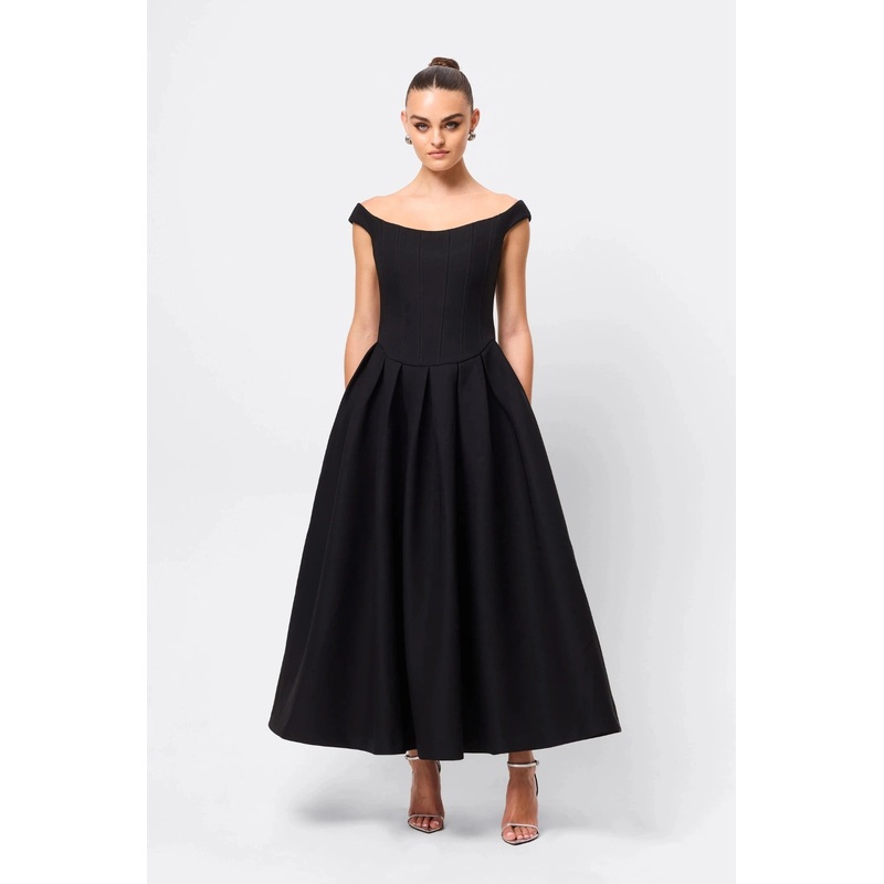 Adoration Maxi Dress Black 6