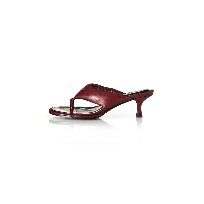 Aji Burgundy Leather 36
